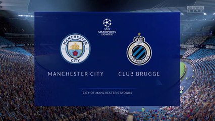Man City vs Club Brugge || Champions League - 3rd November 2021 || Fifa 22