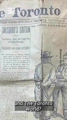 An Ontario Woman Found Newspapers From The 1800s In Her Ceiling