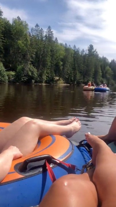 Une descente de rivière sur tube à 2h de Montréal