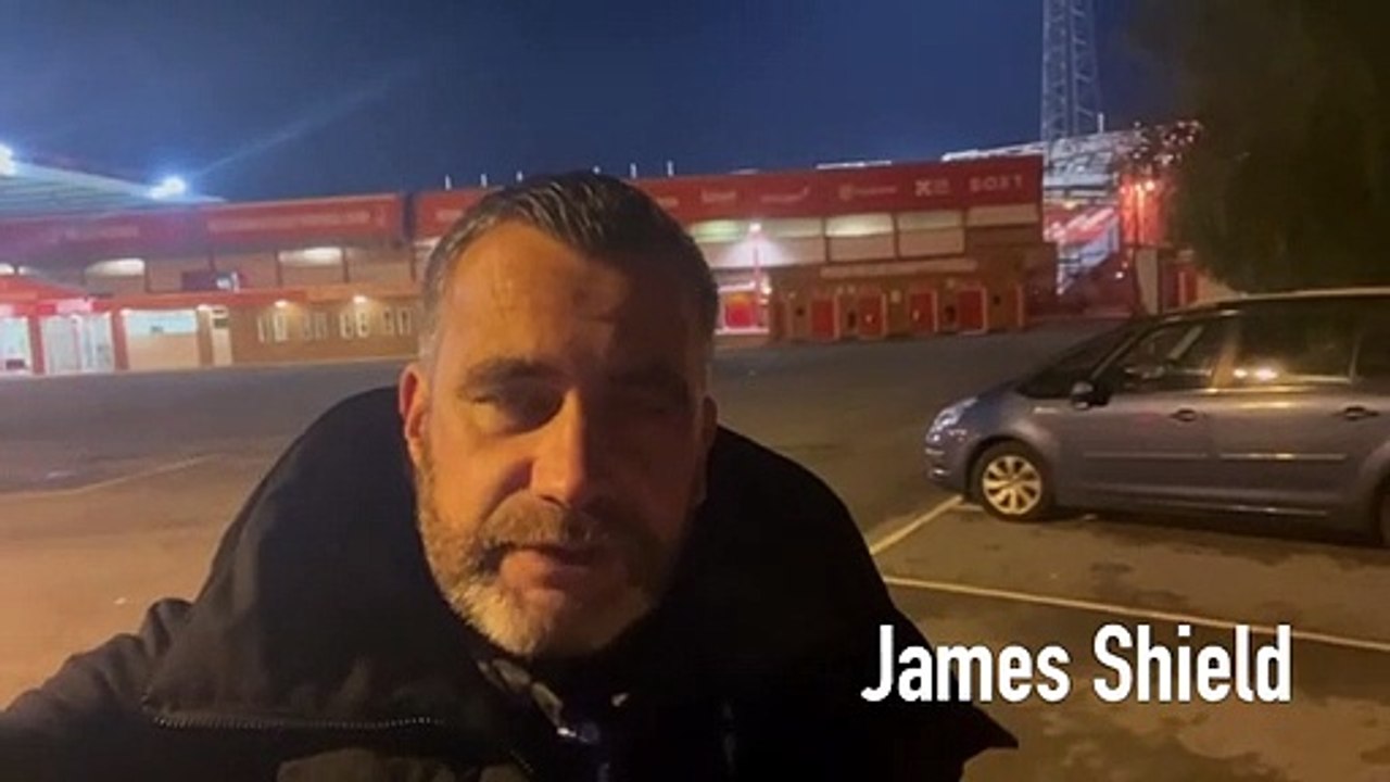 James Shield on Nottingham Forest 1 Sheffield United 1