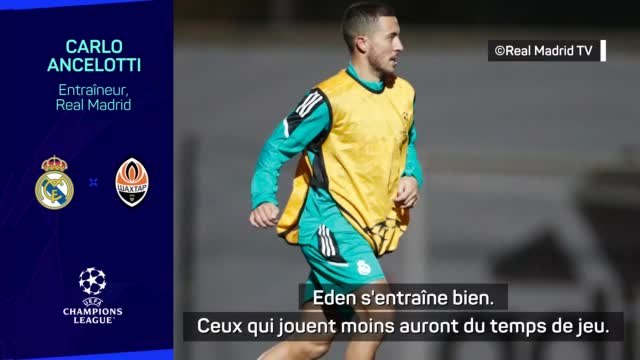 Real Madrid - Ancelotti : Mariano a montré son professionnalisme, Hazard doit en faire autant