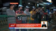 Ilang pasahero sa EDSA carousel, pabor na itaas sa 70% ang passenger capacity ng pampublikong transportasyon | UB