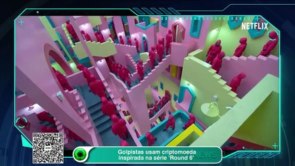 Golpistas usam criptomoeda inspirada na série 'Round 6'