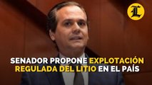 Senador propone explotación regulada del litio en el país