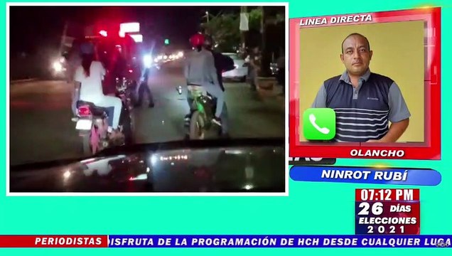 Accidente vial deja una persona herida en Catacamas, Olancho