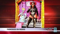 Nuestro Hollywood: En el Zócalo, se realiza desfile de Día de Los Muertos
