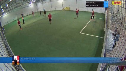 But de steven (3-3) - SOYEUX FC Vs LES RASHKITOS - 02/11/21 19:00 - LIGUE 3 - Poitiers Game Parc