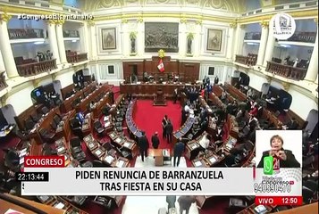 Congresistas piden salida de Barranzuela: "no puede permanecer ni un minuto más"