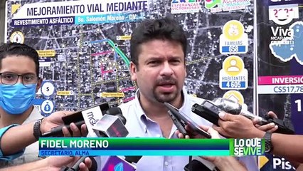 Programa Calles para el Pueblo cuenta con el 82% de ejecución en el barrio Salomón Moreno