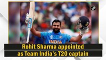 Rohit Sharma appointed as Team India’s T20 captain against NZ