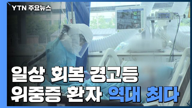 일상회복 '경고등'...확진자 급증에 위중증 환자 역대 최대 / YTN
