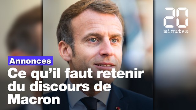 Discours de Macron : vaccins, pass sanitaire, chômage, retraite, voici ce qu'il faut retenir de son discours
