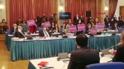 TBMM'de bütçe görüşmesinde 'İstanbul Sözleşmesi' gerginliği