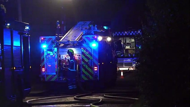 Fire crews battle Loxwood blaze