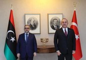 Son dakika haberi! Bakan Çavuşoğlu, Libya Devlet Yüksek Konseyi Başkanı Mişri ile görüştü