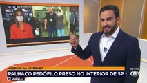 A polícia prendeu um palhaço suspeito de pedofilia, no interior de São Paulo. O homem enviava vídeos eróticos para crianças pela internet. O pai de uma das vítimas flagrou a conversa nas redes sociais.