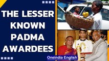 Padma Shri to transgender folk dancer, fruit seller | Lesser known awardees | Oneindia News