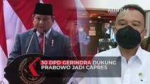 30 DPD Gerindra Dukung Prabowo Jadi Capres