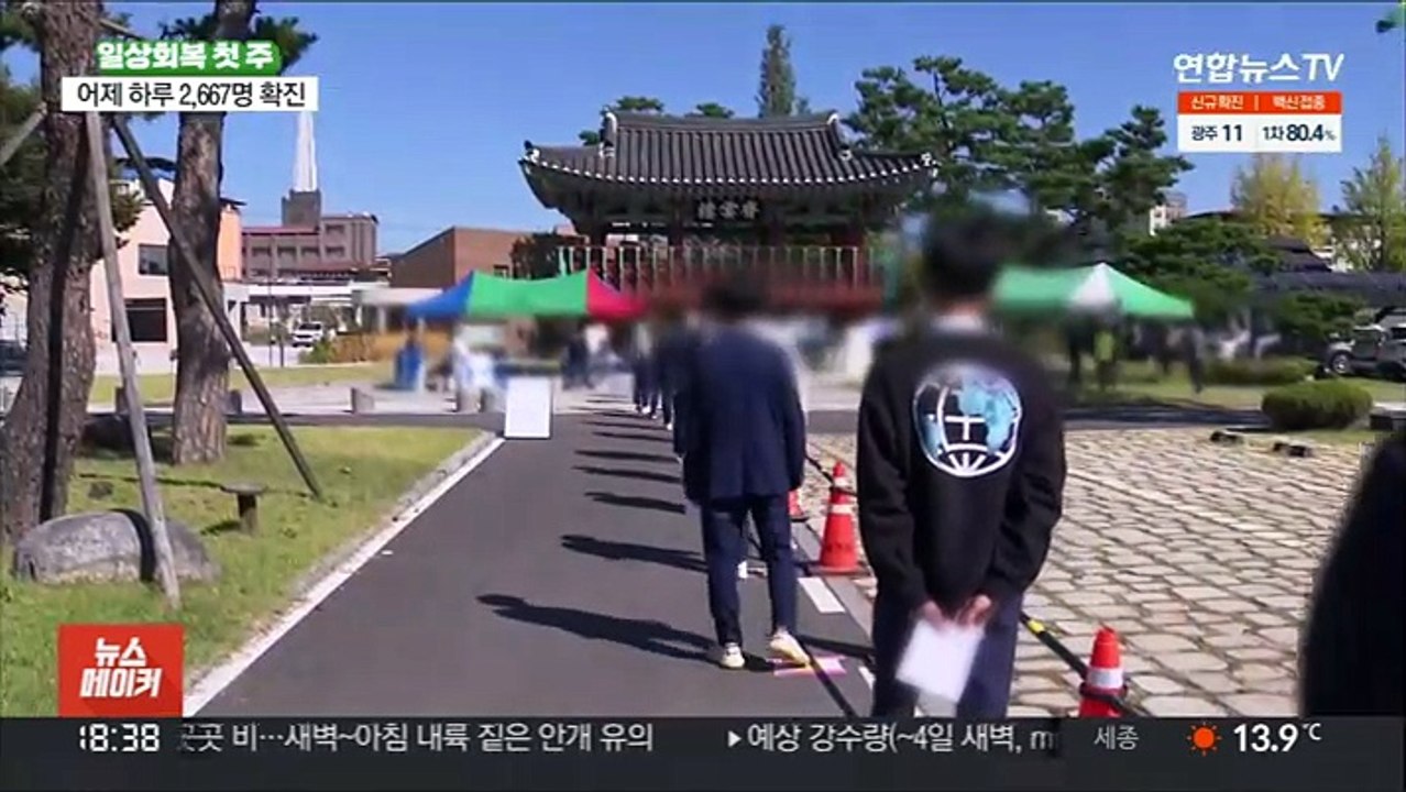 확진 2,667명…일상회복 이틀 만에 역대 4위