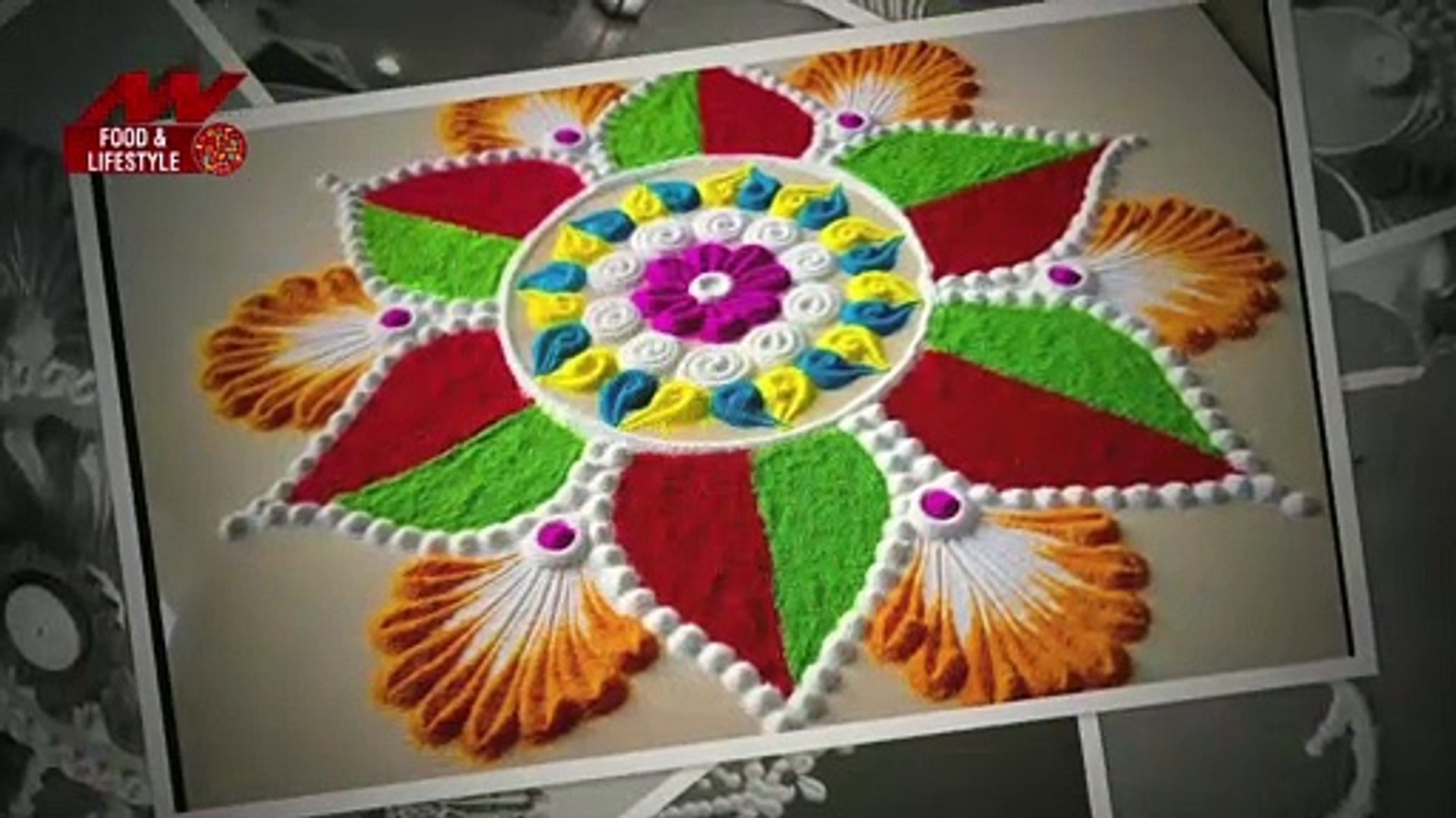 Check Out These Latest Rangoli Designs To Make On Diwali - video Dailymotion
