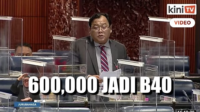 600,000 isi rumah M40 jatuh ke kategori B40 akibat pandemik