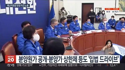 민주 "이재명표 민생개혁 뒷받침"…재난지원금 당정 갈등