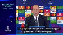 Allegri zu Dybala: 