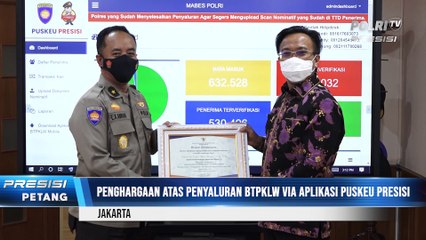 Penyaluran Bantuan PKL & Warung Melalui Aplikasi Puskeu Presisi