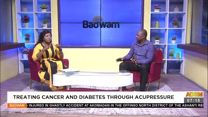 Treating Cancer and Diabetes Through Acupressure - Afisem on Adom TV (3-11-21)