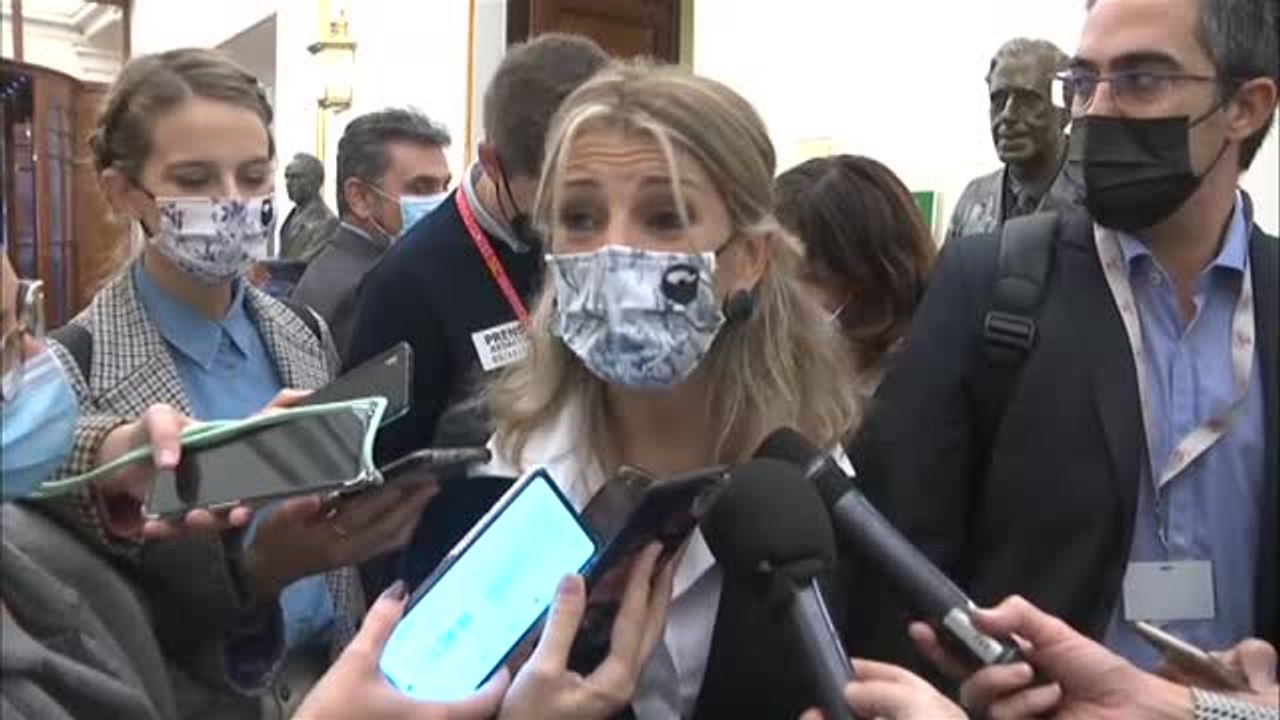 Yolanda Díaz: "Sin lugar a dudas creo que el debate ya está zanjado"