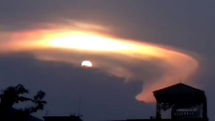 Fantastic sky in the evening