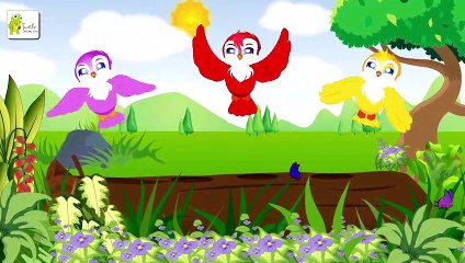 Ten Little Birds | Early Counting song for kids