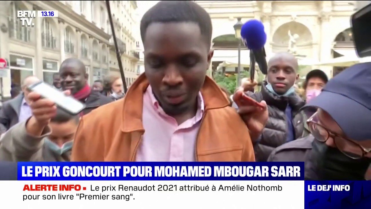 Mohamed Mbougar Sarr, prix Goncourt 2021: "en littérature, on peut arriver très jeune à 67 ans, ou à 25 ou 30 ans et pourtant faire très ancien"
