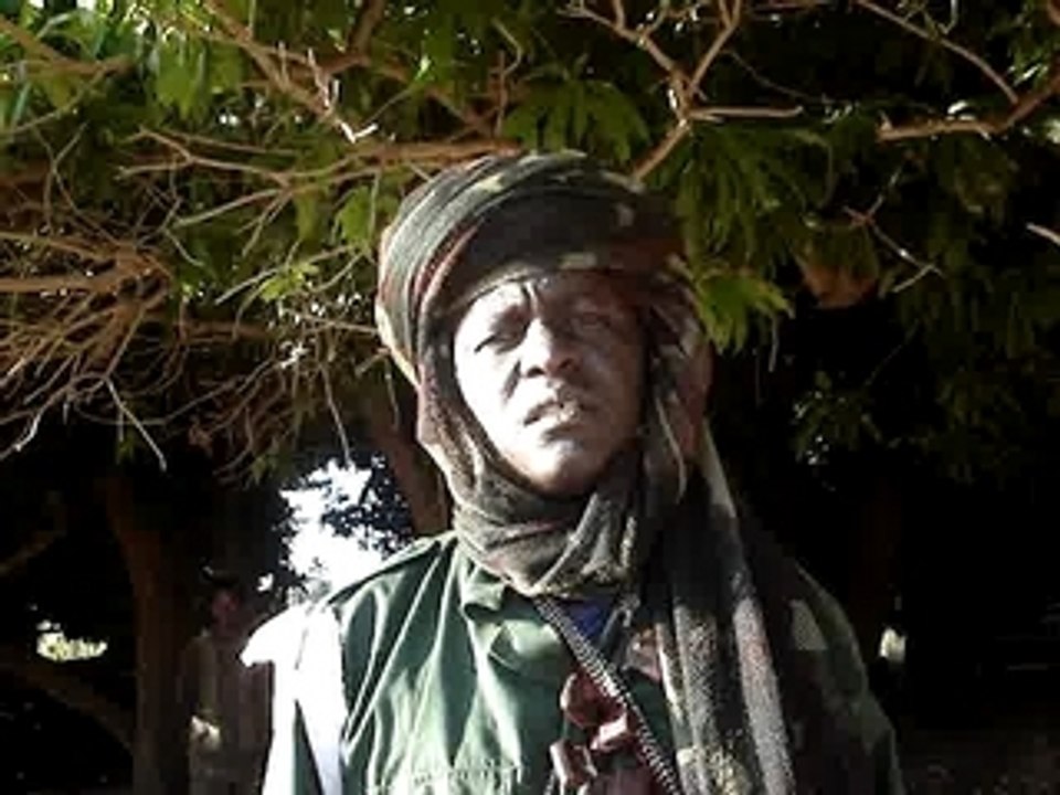 les jeunes resistants tchadiens avant l'offensive