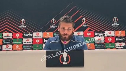 Marsiglia - Lazio, Caleta-Car in conferenza