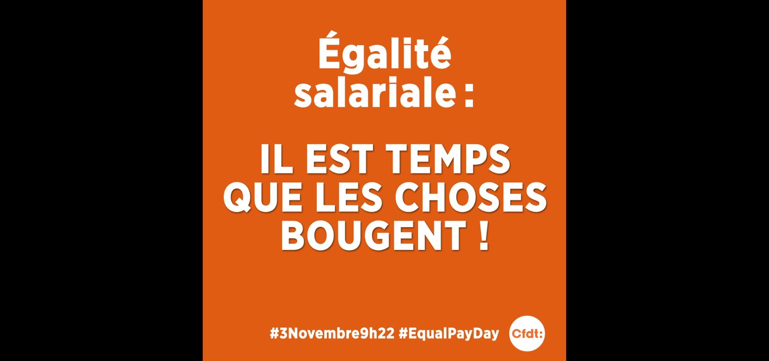 Egalité salariale entre femmes et hommes : agissons