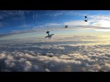 Aircraft Stalls as Skydivers Prepare to Jump