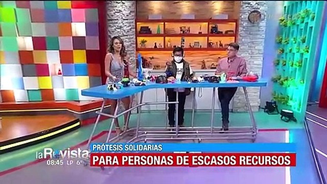 Joven universitario construye prótesis de miembros superiores para personas de escasos recursos