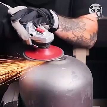 Transformer une bouteille de gaz en BBQ