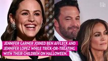 Jennifer Garner Was ‘Happy’ to Join Ben Affleck and Jennifer Lopez While Trick-or-Treating With Their Children on Halloween