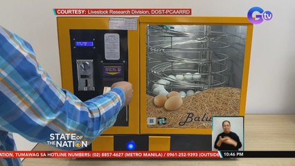 Balut vendo machine, inimbento ng magkaibigang engineer para i-promote ang pinoy delicacy | SONA
