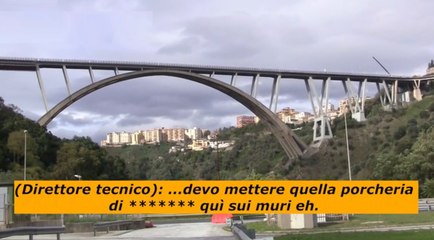Catanzaro, sequestrato il ponte Morandi: malta e materiali scadenti per la manutenzione (03.11.21)
