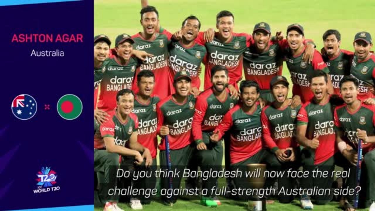 We need to win - Ashton Agar on Australia v Bangladesh