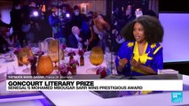 Young Senegalese author wins top French literature prize