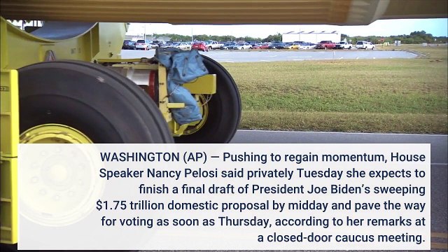 Tensions high Pelosi wants to wrap up vote on Biden bill