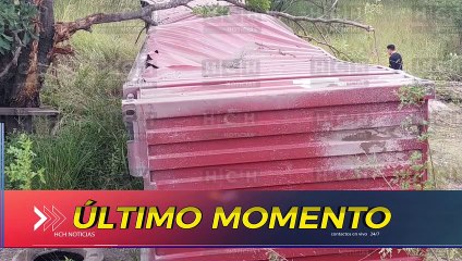 ¡Rastrero por poco pierde la vida tras precipitarse a hondonada en Amarateca!