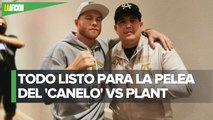 'Canelo' Álvarez llega al MGM Grand Garden Arena para enfrentar a Caleb Plant