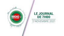 Journal 07h00 du 02 Novembre 2021 [Radio Côte d'Ivoire]