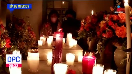 Así lucieron los panteones durante la celebración de Día de muertos