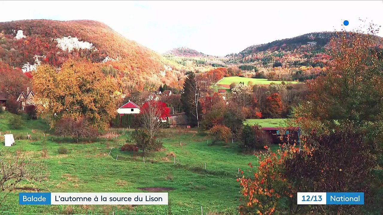 Doubs : la source du Lison et son spectacle fracassant